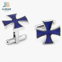 High Quality Wholesale Products Zinc Alloy Cross Cufflink for Promotion